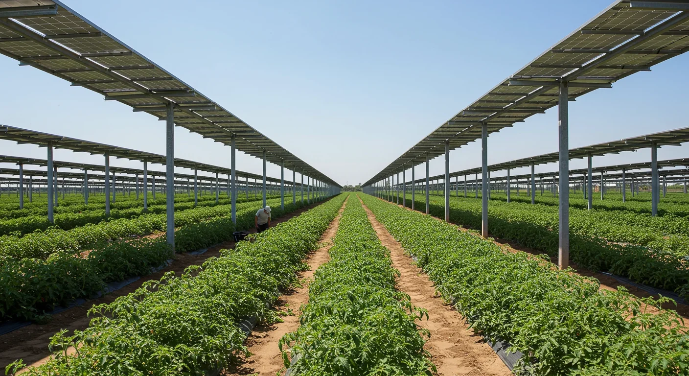 Agrivoltaics: Solar Panels and Crops Transform Farming