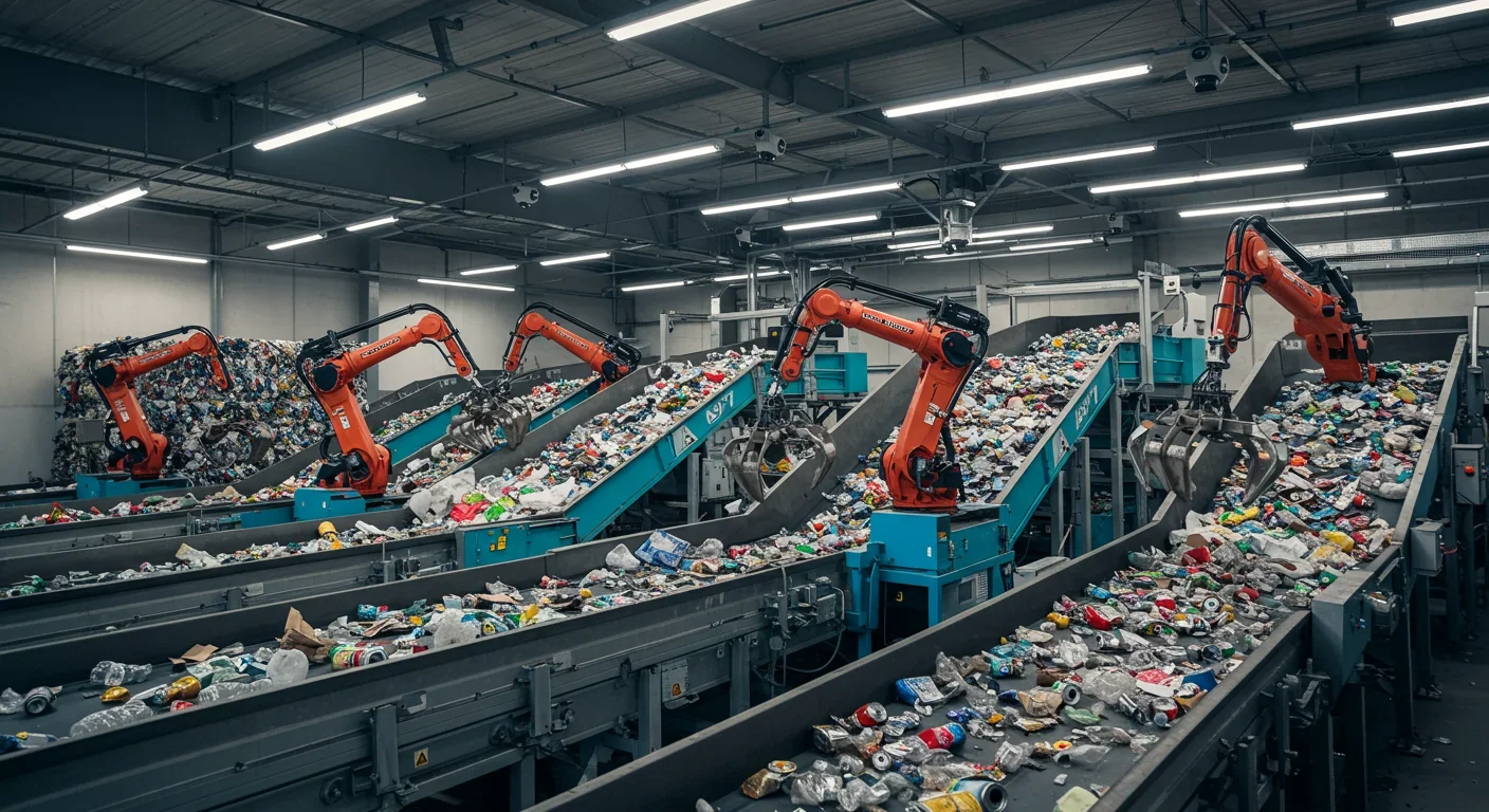 How AI Robots Are Solving Recycling's Contamination Crisis
