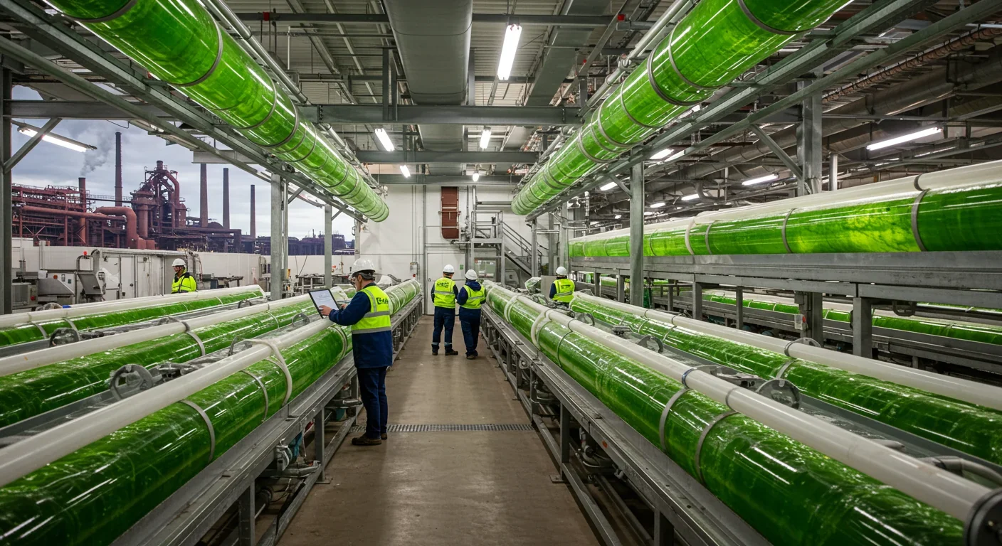 Algae Carbon Capture: Nature's Bio-Factories Clean Air