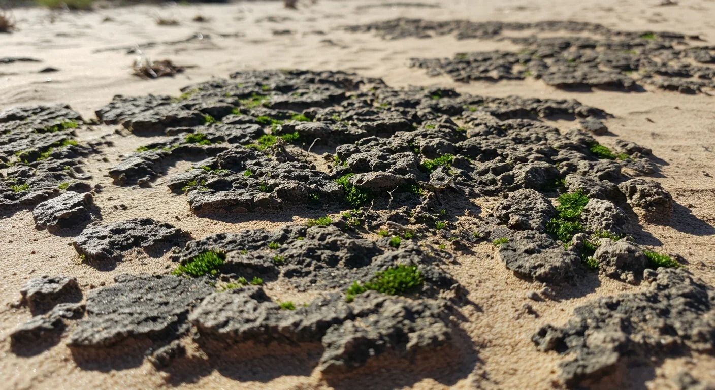 How Biological Soil Crusts Stop Desert Spread