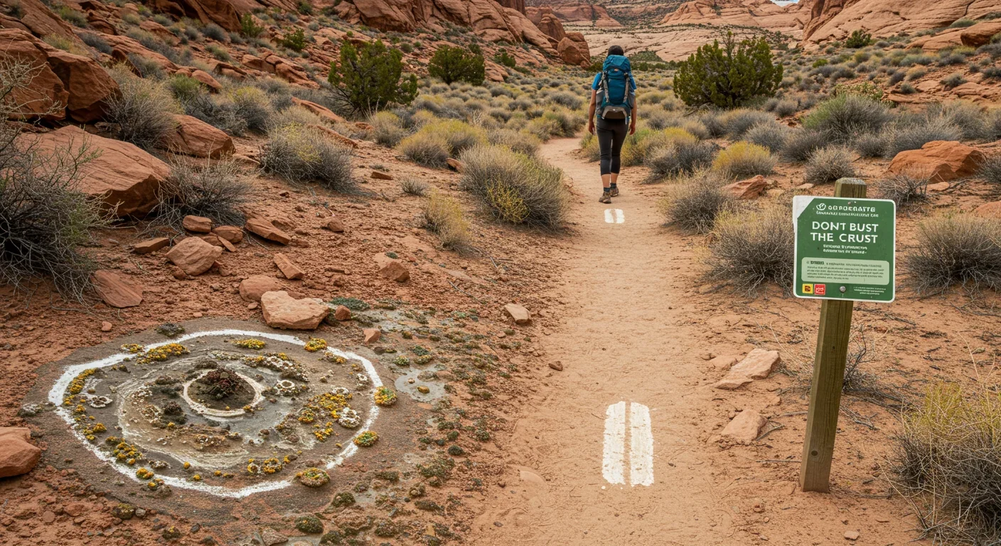 Livestock grazing causing damage to biological soil crusts in dryland
