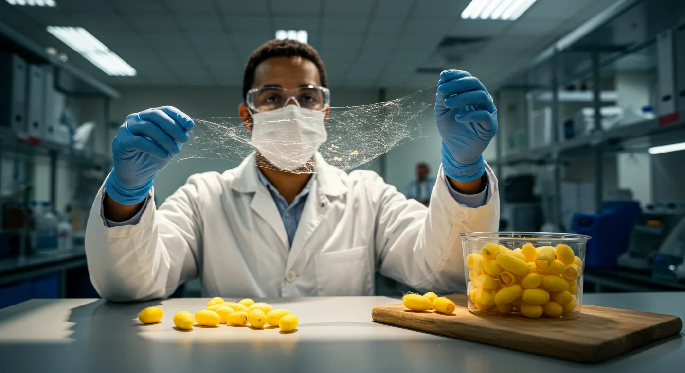 Robotic gripper using gecko-inspired adhesive technology in research laboratory