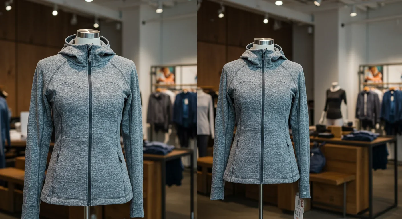 Lululemon Anorak jacket made from enzymatically recycled nylon 6,6 fibers