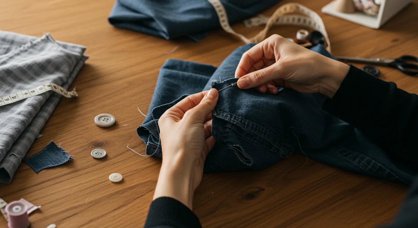 Colored wastewater from textile dyeing polluting a river ecosystem