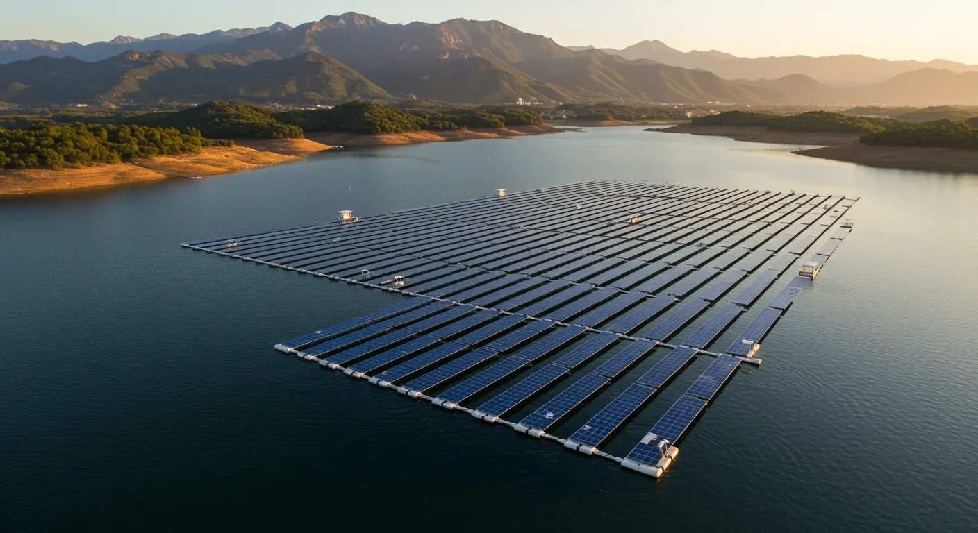 Floating Solar Farms Solving Two Climate Crises at Once