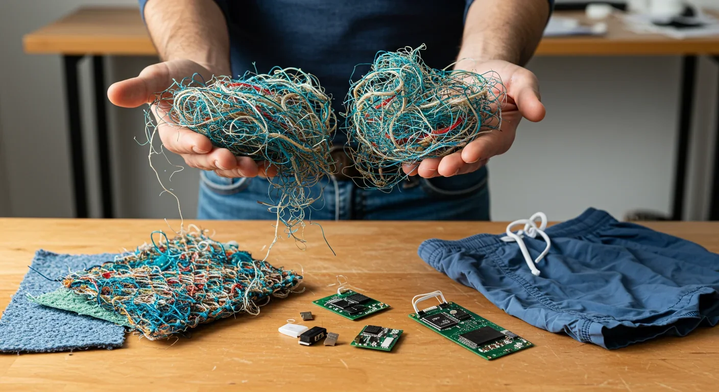 Recovered ghost fishing nets being transformed into consumer products through recycling programs