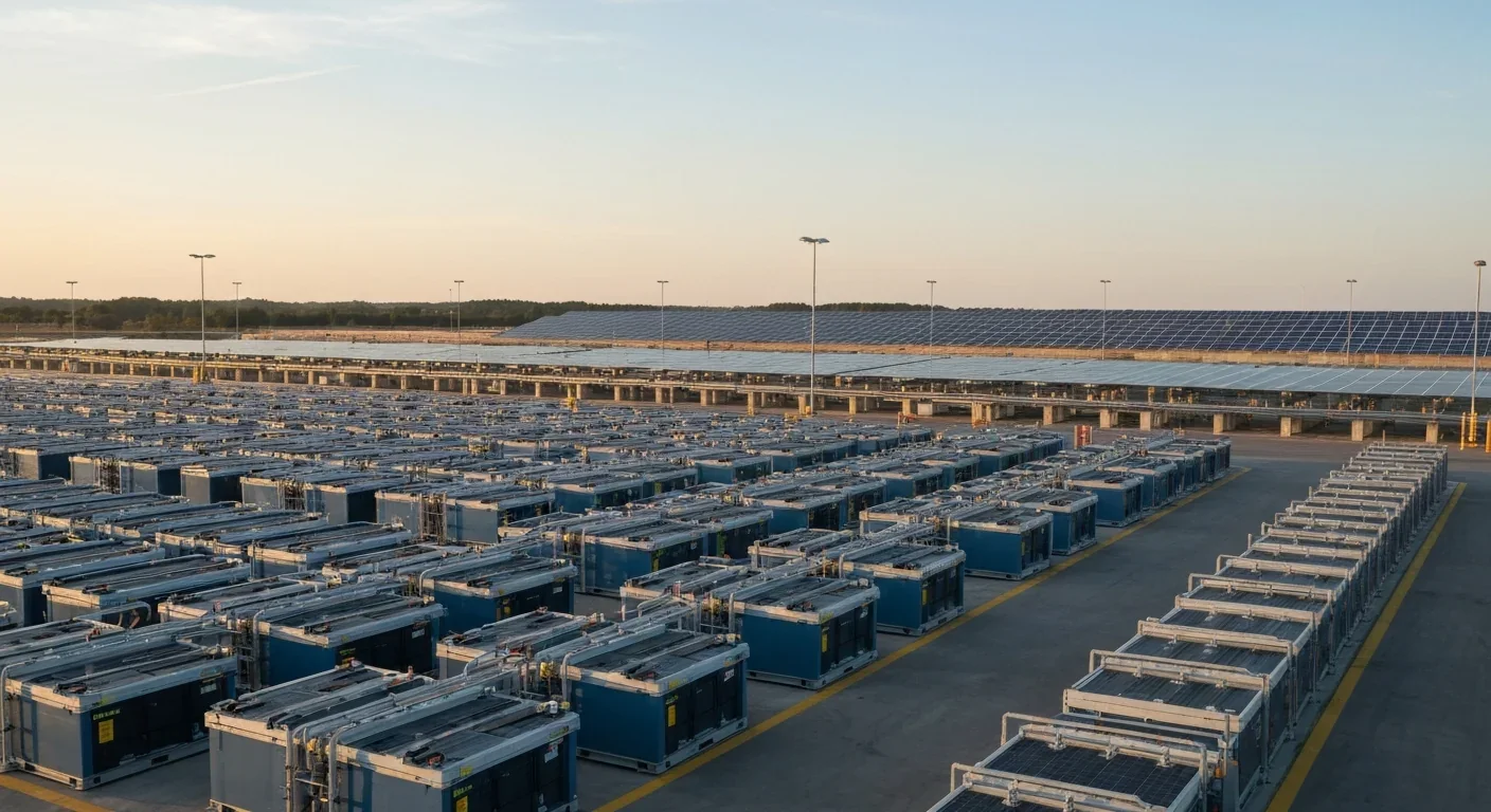 Renewable energy storage facility that could benefit from hemp supercapacitor technology