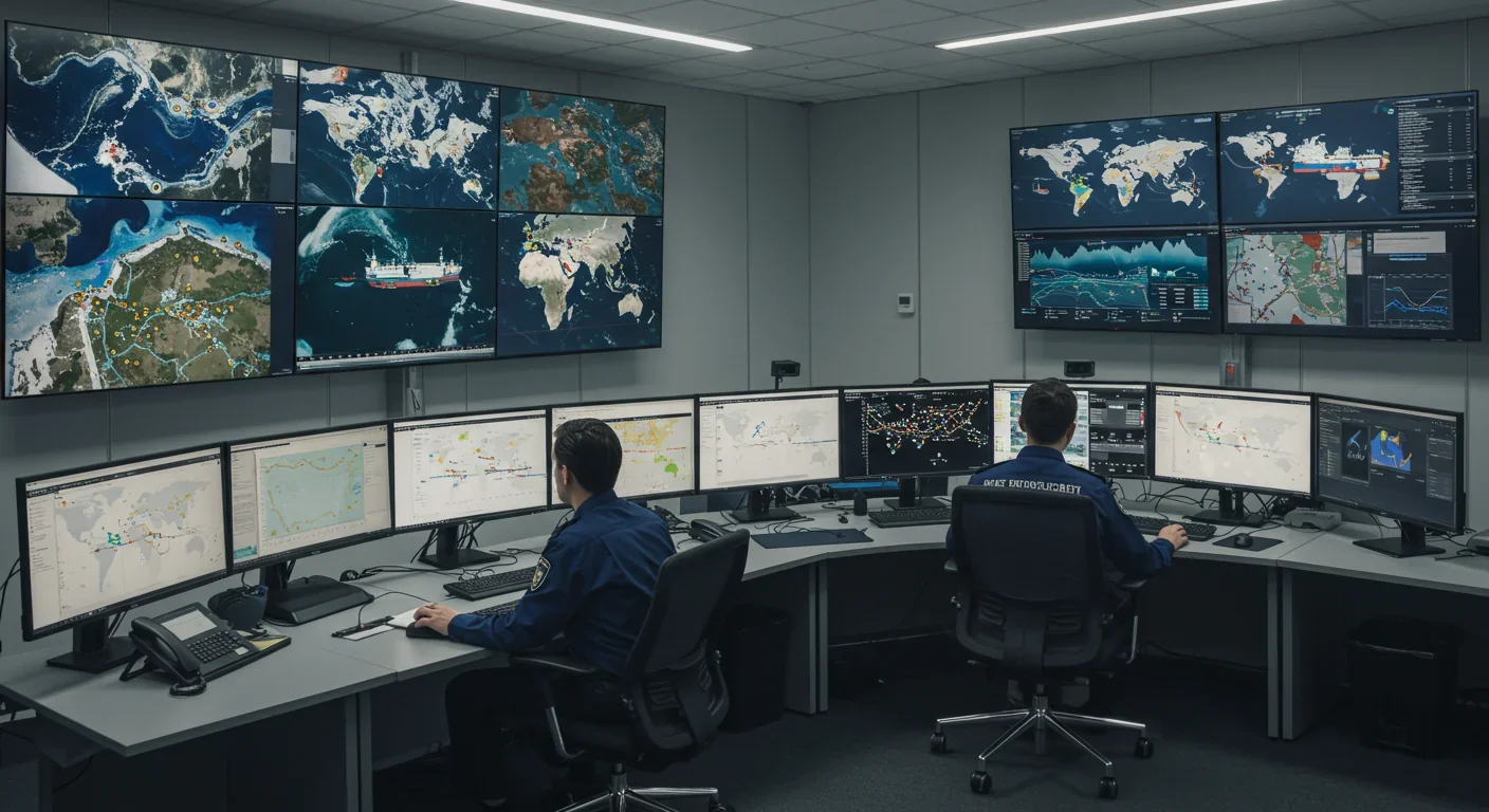 Satellite technology monitoring marine protected area boundaries for enforcement