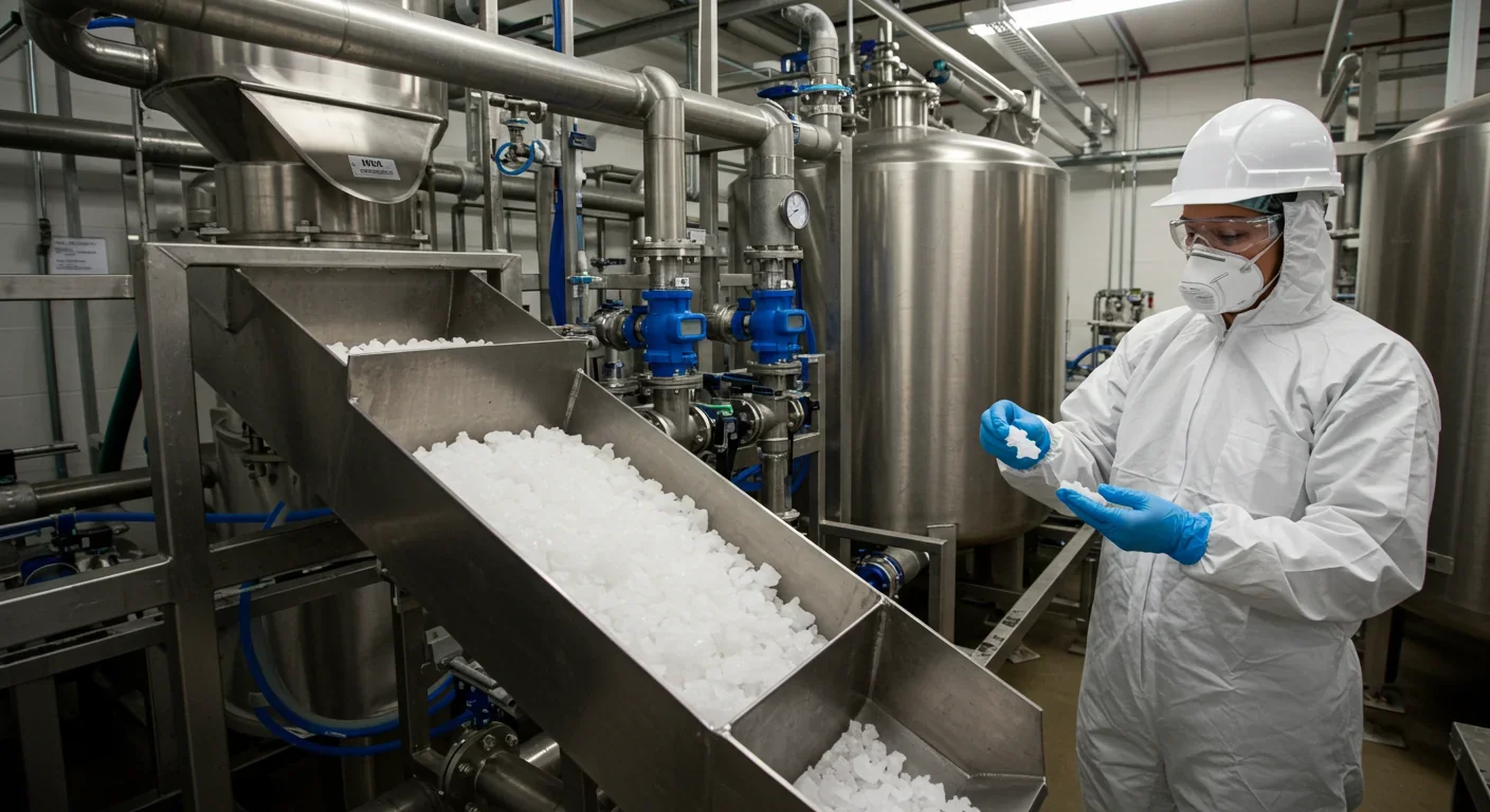 Wastewater treatment plant recovering phosphorus as struvite fertilizer crystals