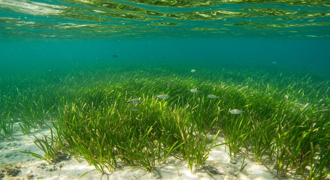 Seagrass Captures Carbon 35x Faster Than Rainforests