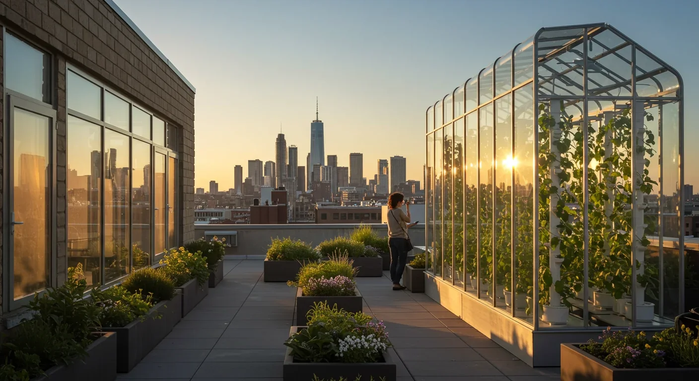 Freshly harvested lettuce from vertical farms displayed in grocery store produce section